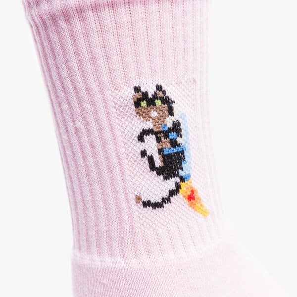 Дамски чорапи SIZEER ЧОРАПИ SPACE KITTY si120sku05002 цвят розов