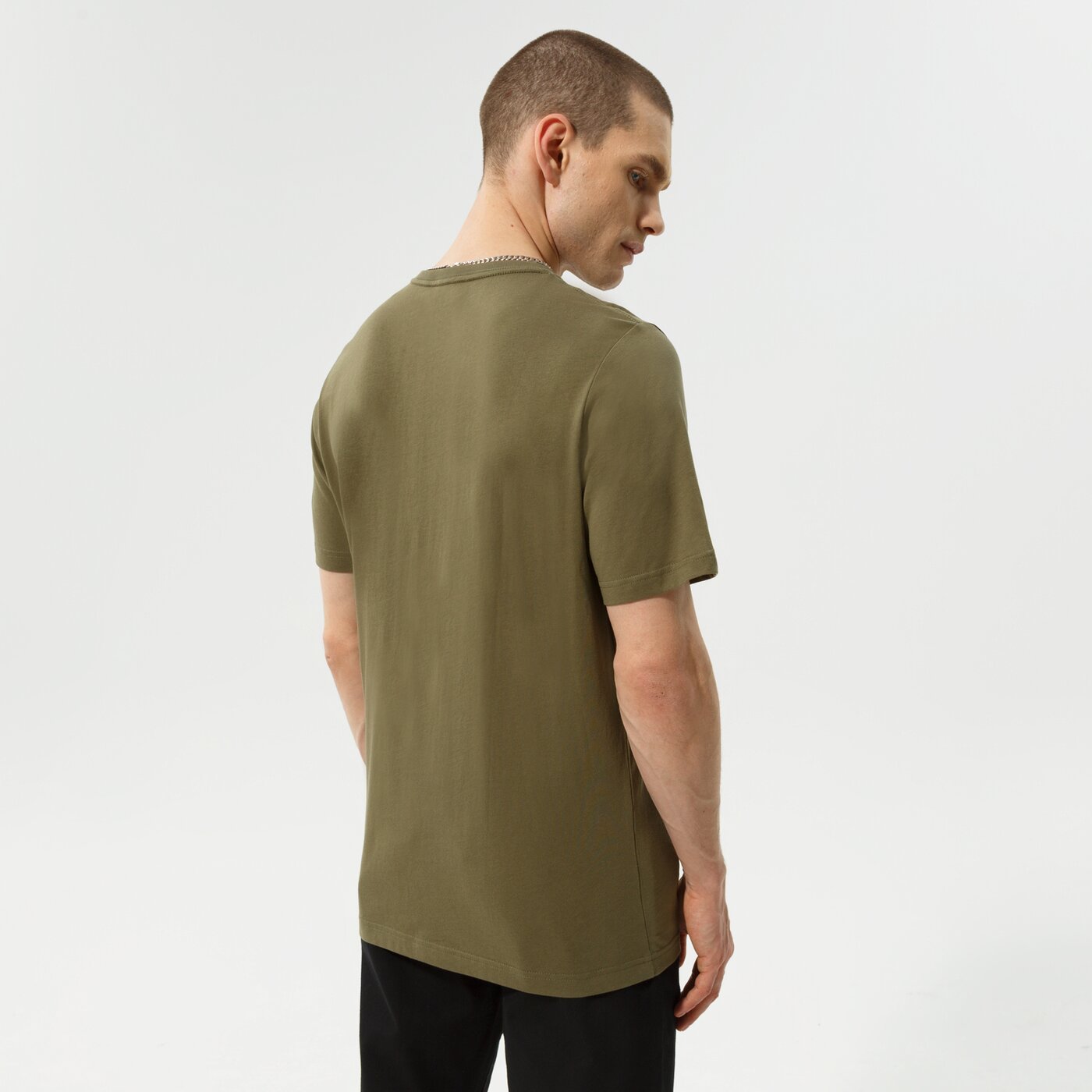 Мъжка тениска PUMA ТЕНИСКА ESS LOGO TEE 58666732 цвят каки