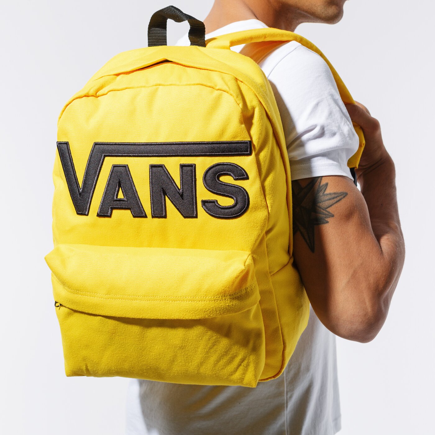 Детска раница VANS OLD SKOOL III BACKPACK vn0a3i6r85w1 цвят жълт