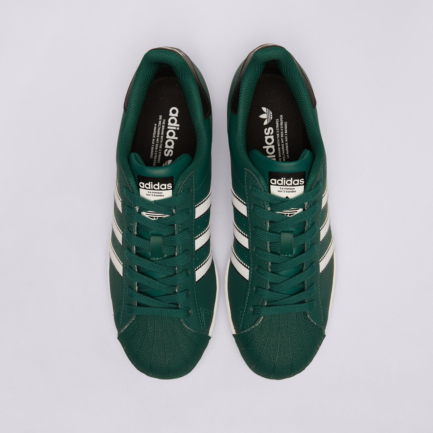 Мъжки маратонки ADIDAS SUPERSTAR  if3633 цвят зелен