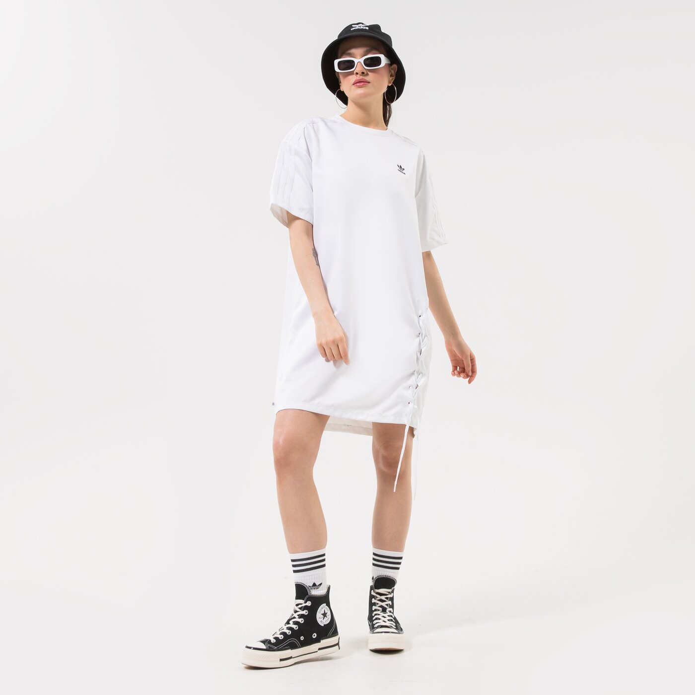 Дамски ADIDAS РОКЛЯ TEE hk5080 цвят бял