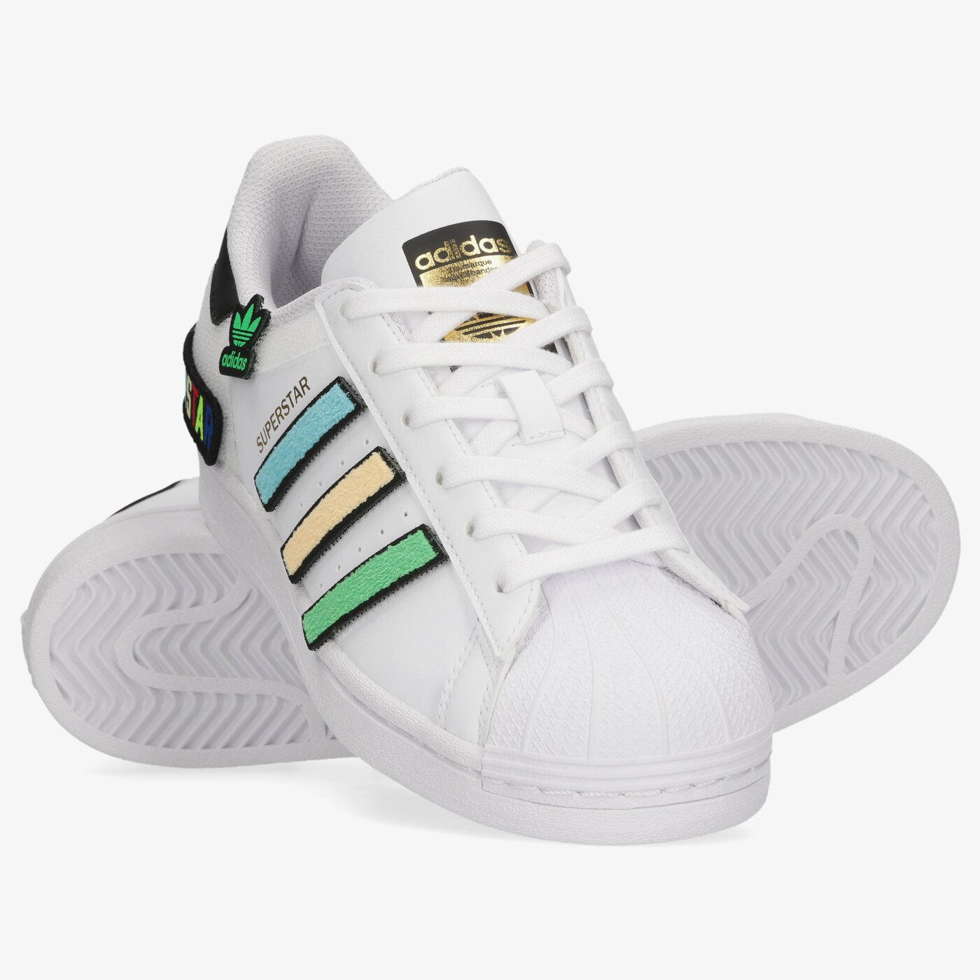 Детски маратонки ADIDAS SUPERSTAR J  q47342 цвят бял