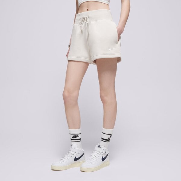 Дамски къси панталони NIKE ШОРТИ W NSW PHNX FLC HR SHORT fd1409-104 цвят кремав