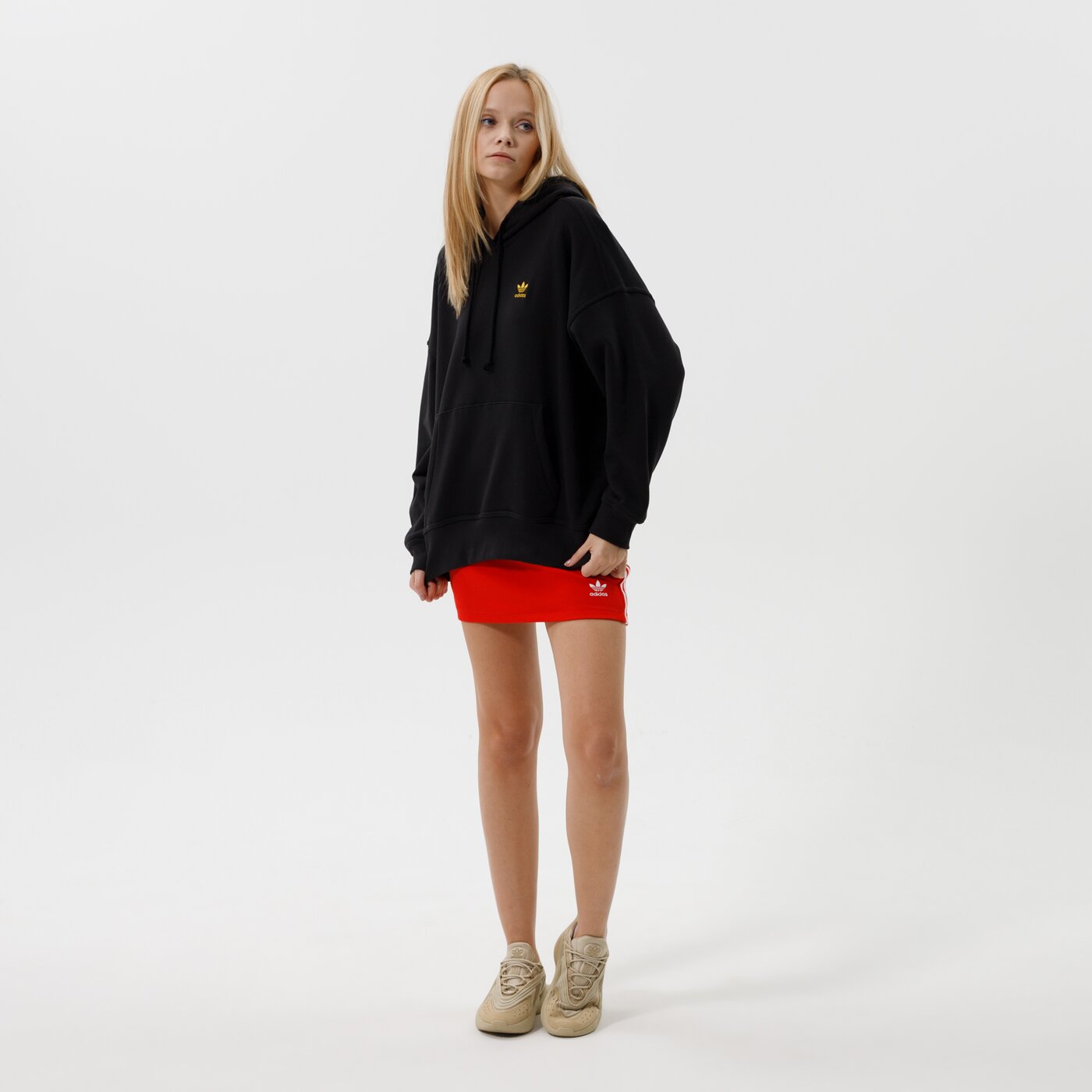 Дамски суичър ADIDAS СУИТЧЪР С КАЧУЛКА BF HOODIE h20415 цвят черен