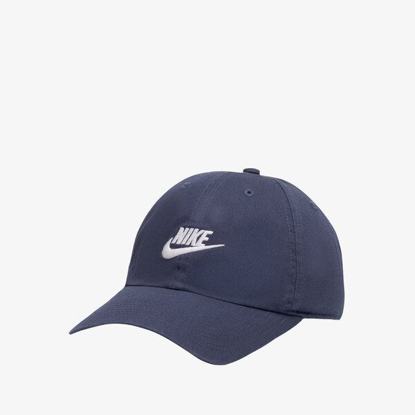 Дамска шапка с козирка NIKE ШАПКА U NSW H86 FUTURA WASH CAP 913011-413 цвят тъмносин