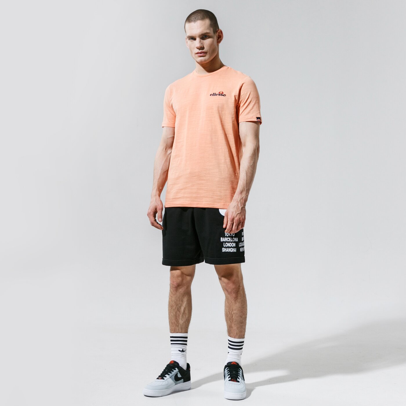 Мъжка тениска ELLESSE ТЕНИСКА MILLE TEE ORNG shj11941704 цвят оранжев