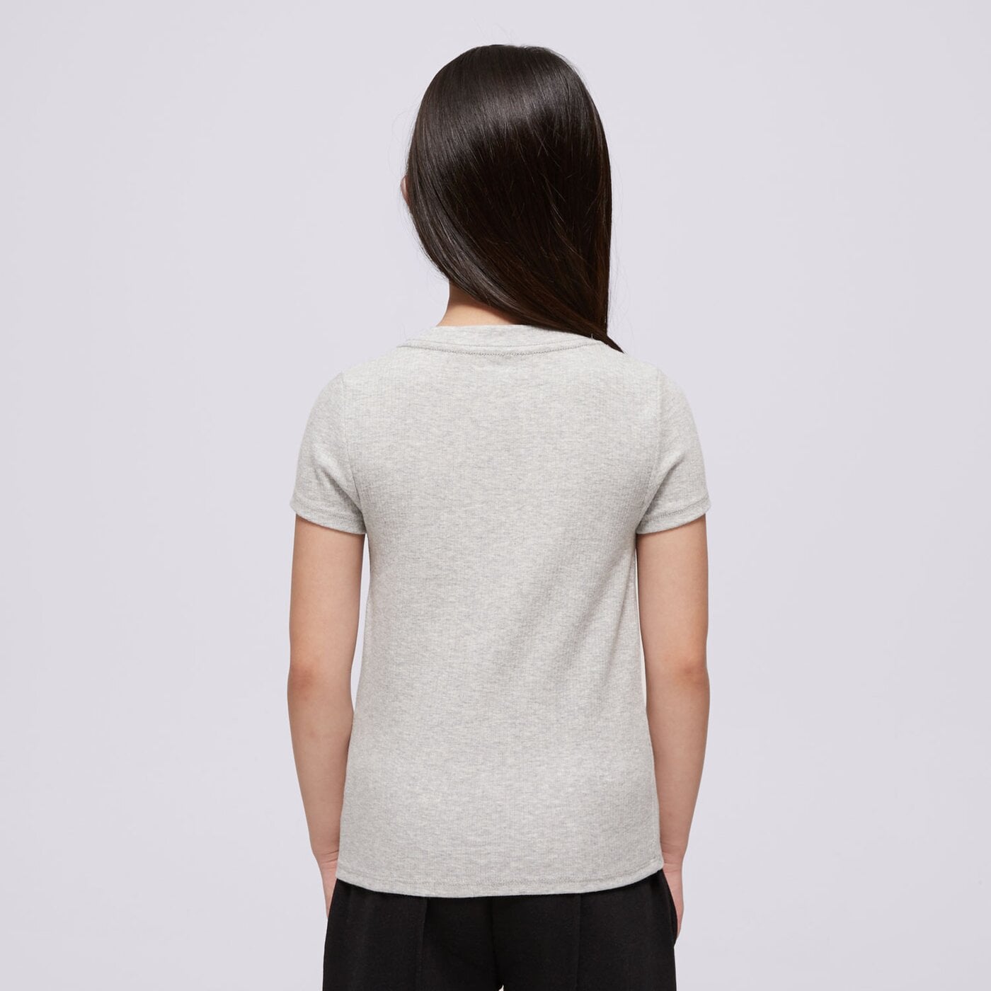 Детска тениска JORDAN ТЕНИСКА JDG COURT OF LEGENDS RIBBED TE GIRL 45d703-g2h цвят сив