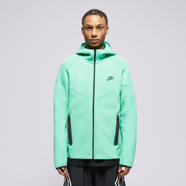 Мъжки суичър NIKE СУИТЧЪР С КАЧУЛКА M NK TCH FLC FZ WR HOODIE fb7921-363 цвят зелен