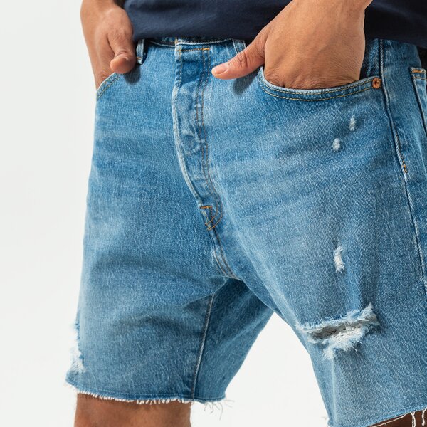 Мъжки къси панталони LEVI'S ШОРТИ 501 93 SHORTS 85221-0026 цвят син