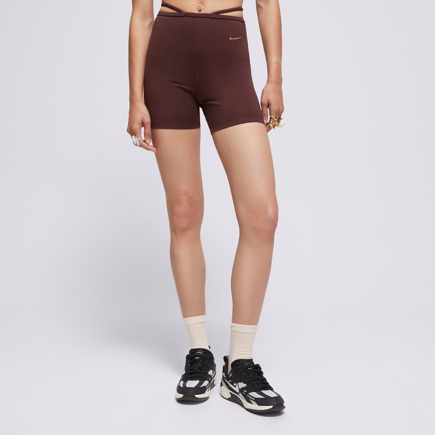 Дамски къси панталони NIKE ШОРТИ W NSW EVRDY MOD HR BIKE dv7928-227 цвят черен