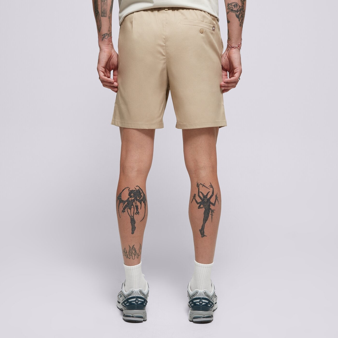 Мъжки къси панталони NEW BALANCE ШОРТИ ATHLETICS STANDARD SHORT 7" ms51583sot цвят бежов