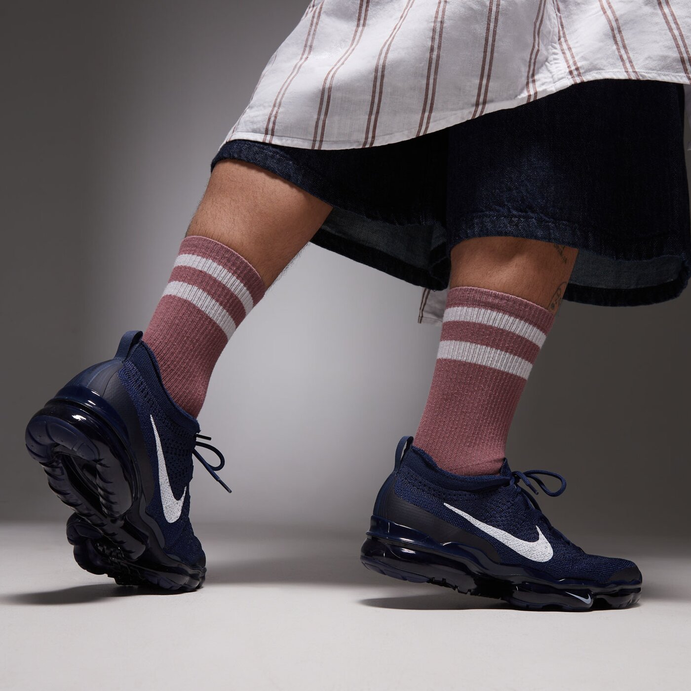 Мъжки маратонки NIKE AIR VAPORMAX 2023 FLYKNIT  dv1678-401 цвят тъмносин