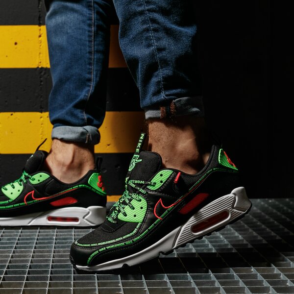 Мъжки маратонки NIKE AIR MAX 90 SE ck6474-001 цвят черен