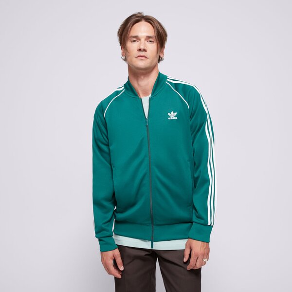 Мъжки суичър ADIDAS СУИТЧЪР СЪС ЗАКОПЧАВАНЕ SST TT ADICOLOR ir9863 цвят зелен