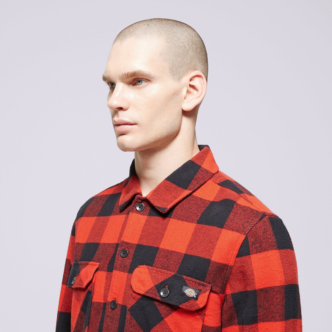 DICKIES РИЗА NEW SACRAMENTO SHIRT dk0a4xdzrdx1 цвят червен