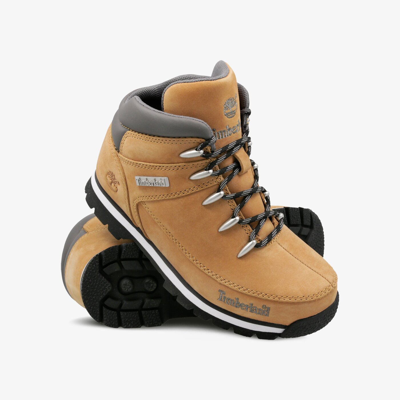 Детски зимни обувки TIMBERLAND EURO SPRINT  6670r цвят жълт
