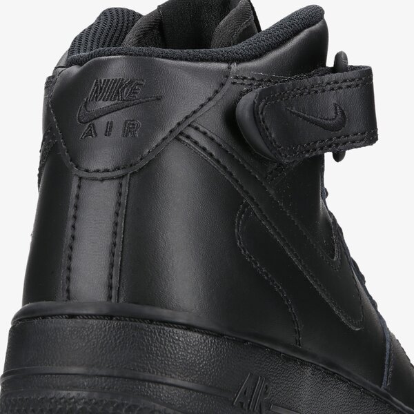 Детски маратонки NIKE AIR FORCE 1 MID LE dh2933-001 цвят черен