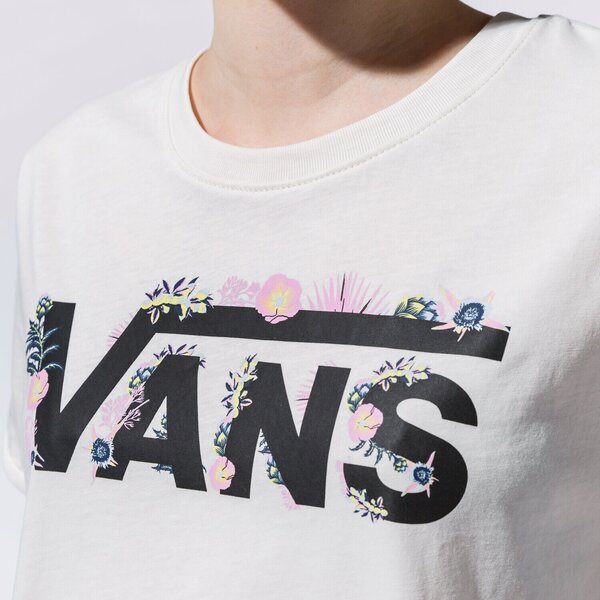 Дамска тениска VANS ТЕНИСКА WM BLOZZOM ROLL OUT MARSHMALLOW vn0a53q2fs81 цвят бял