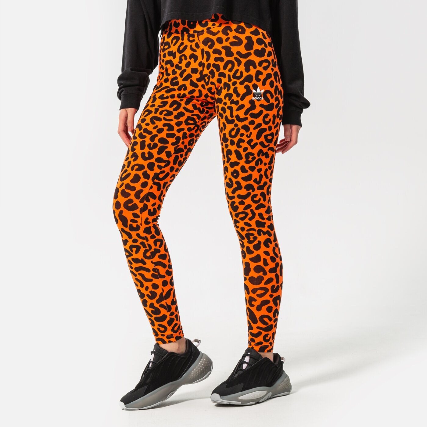 Дамски панталони ADIDAS КЛИН TIGHT hc4477 цвят оранжев