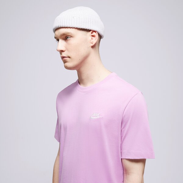 Мъжка тениска NIKE ТЕНИСКА SPORTSWEAR CLUB ar4997-532 цвят виолетов