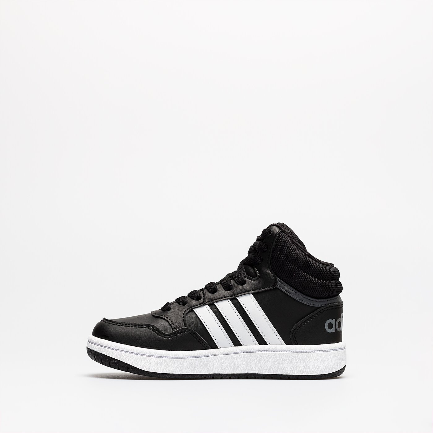 Детски маратонки ADIDAS HOOPS MID 3.0 K gw0402 цвят черен