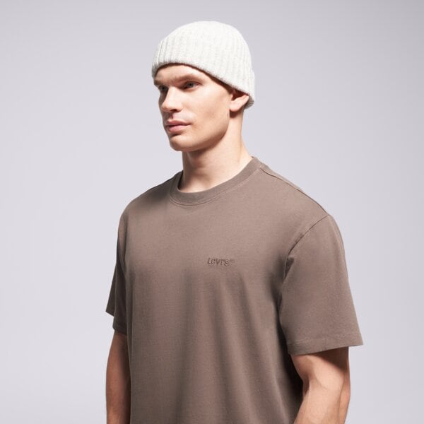 Мъжка тениска LEVI'S ТЕНИСКА RED TAB VINTAGE TEE BROWNS a0637-0175 цвят кафяв