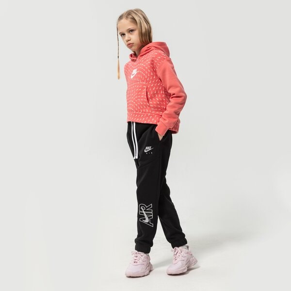 Детски суичър NIKE СУИТЧЪР С КАЧУЛКА G NSW FLC AOP HOODIE GIRL dm8231-603 цвят розов