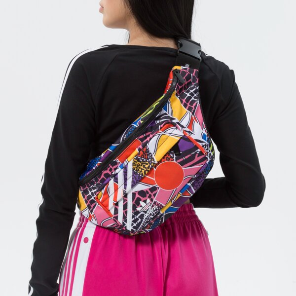 Дамска чанта за кръст ADIDAS ЧАНТА WAISTBAG L hd7059 цвят многоцветен