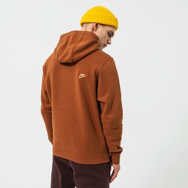 Мъжки суичър NIKE СУИТЧЪР С КАЧУЛКА M NSW SPE+ BB PO HOODIE M FTA dm8882-204 цвят кафяв