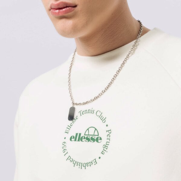 Мъжки суичър ELLESSE СУИТЧЪР VOLIERO SWEATSHIRT OFF WHT sgr17619904 цвят бял