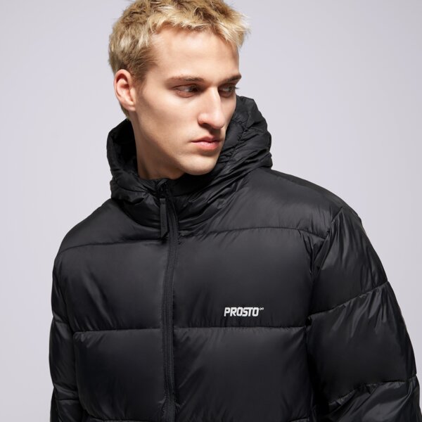 Мъжко зимно яке PROSTO ЯКЕ ЗИМНО PUFFER JACKET 404 BLACK kl252mout2041 цвят черен
