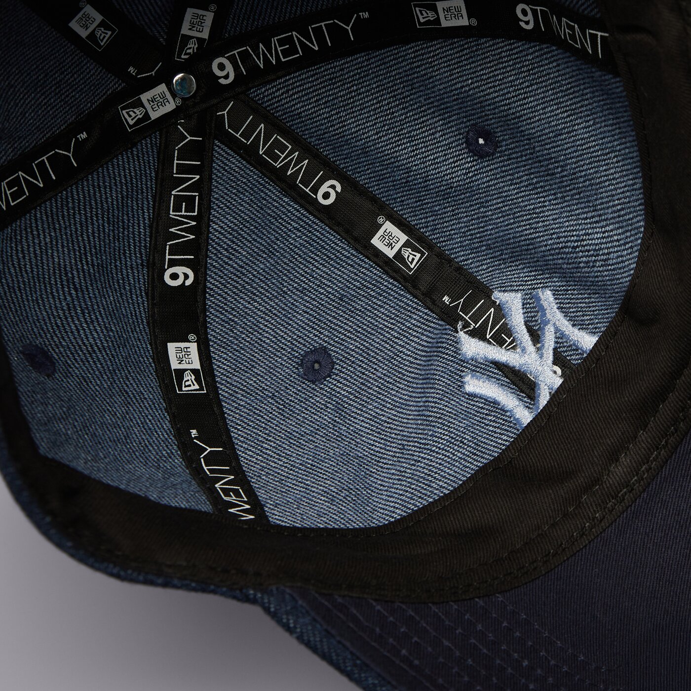 Дамска шапка с козирка NEW ERA ШАПКА WMNS DENIM 920 NYY NEW YORK YANKEES 60667484 цвят тъмносин