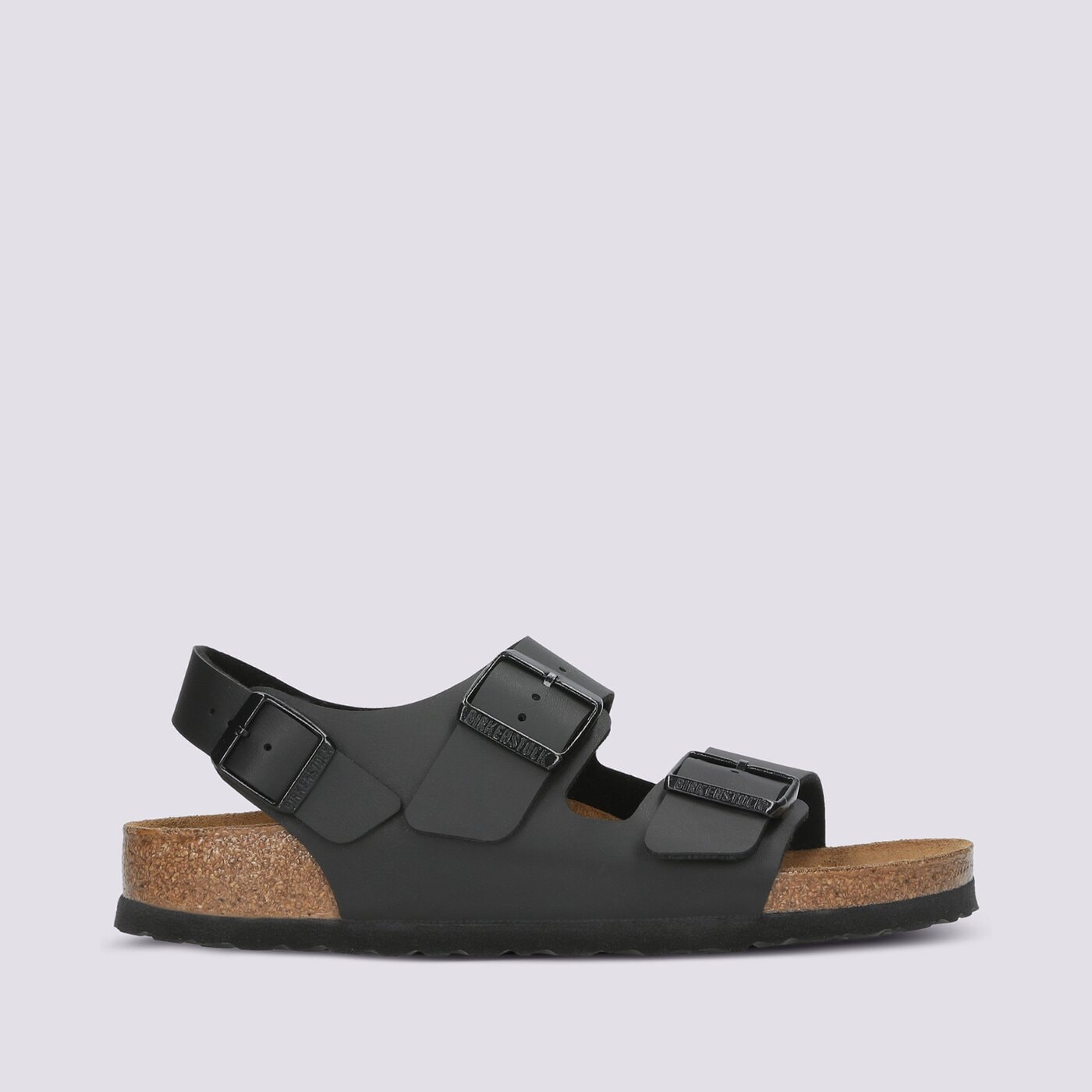 Дамски чехли и сандали BIRKENSTOCK MILANO BS 34793 цвят черен