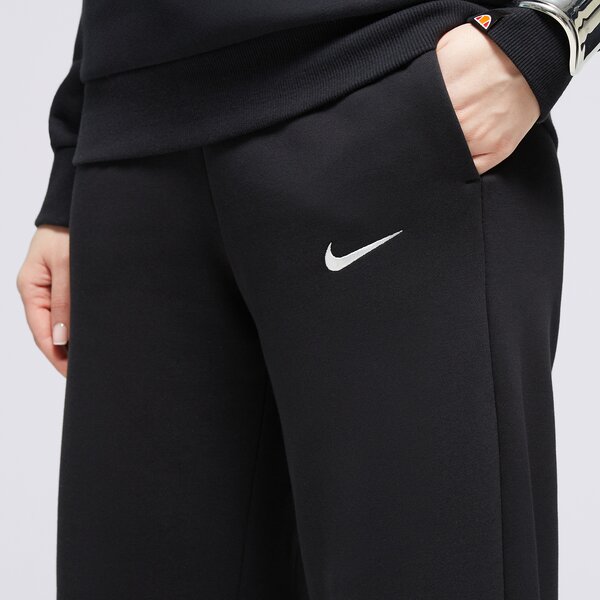 Дамски панталони NIKE ПАНТАЛОНИ W NSW PHNX FLC HR CROP SWTP fb8313-010 цвят черен