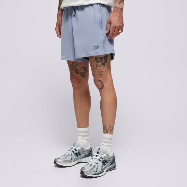 Мъжки къси панталони NEW BALANCE ШОРТИ ATHLETICS FRENCH TERRY SHORT 5" ms41511dus цвят син