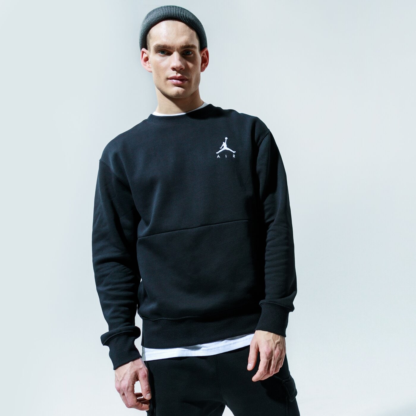 Мъжки суичър JORDAN СУИТЧЪР JUMPMAN AIR ct3455-011 цвят тъмносин