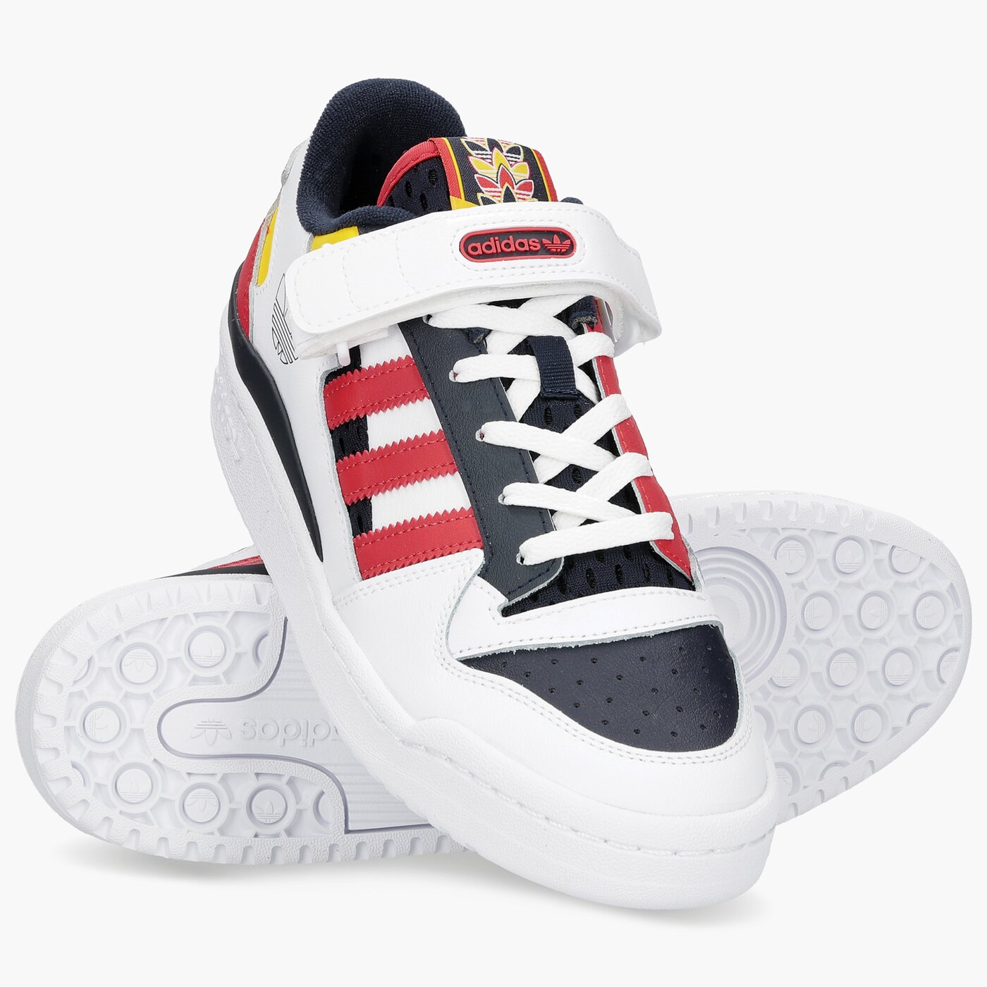 Мъжки маратонки ADIDAS FORUM LOW gz9112 цвят бял