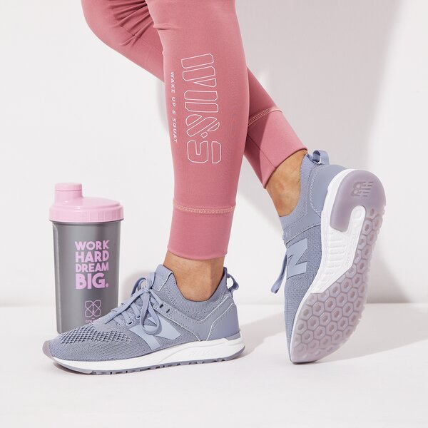 Дамски маратонки NEW BALANCE WRL247SS wrl247ss цвят виолетов