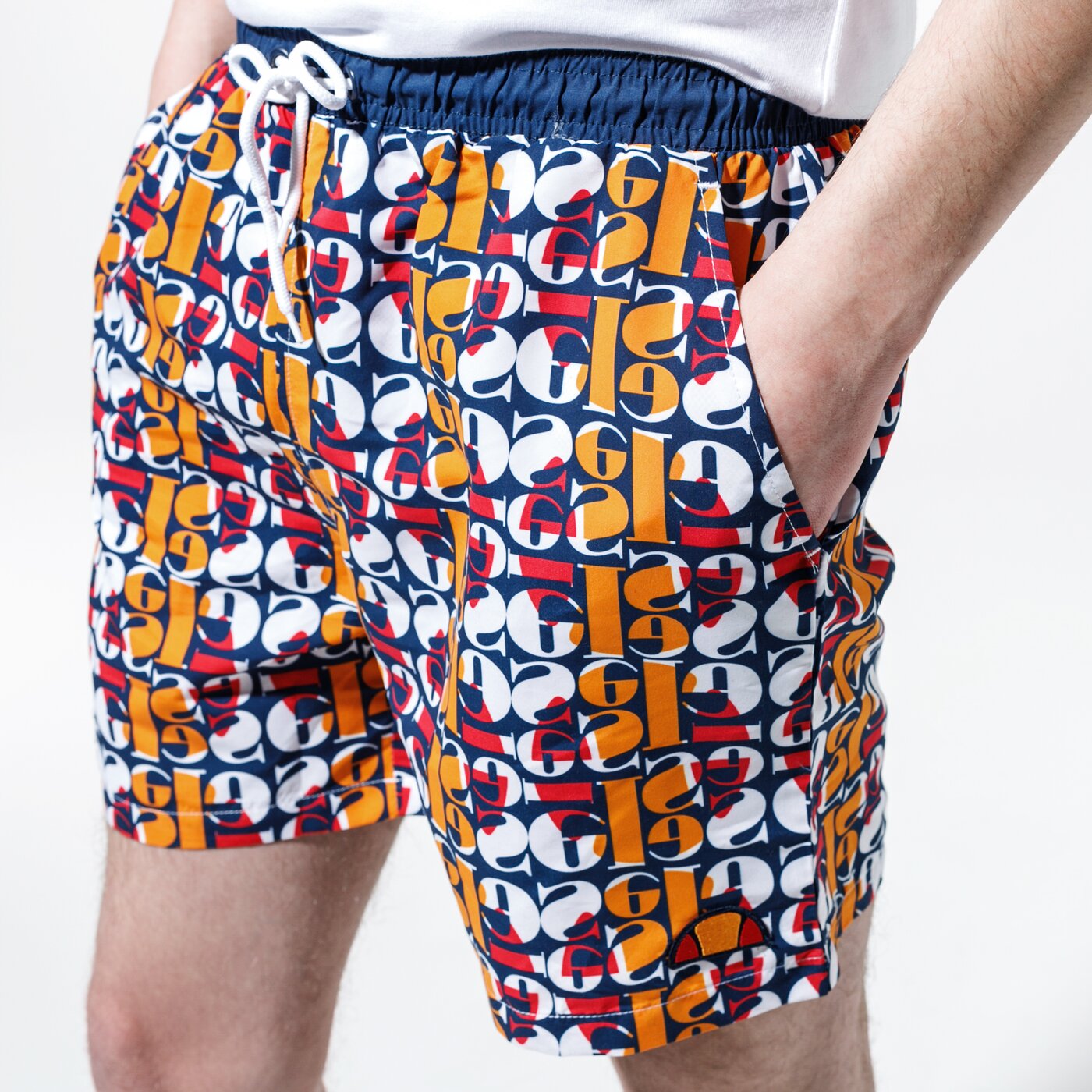 Мъжки къси панталони ELLESSE ШОРТИ LECCE she08548aop цвят многоцветен