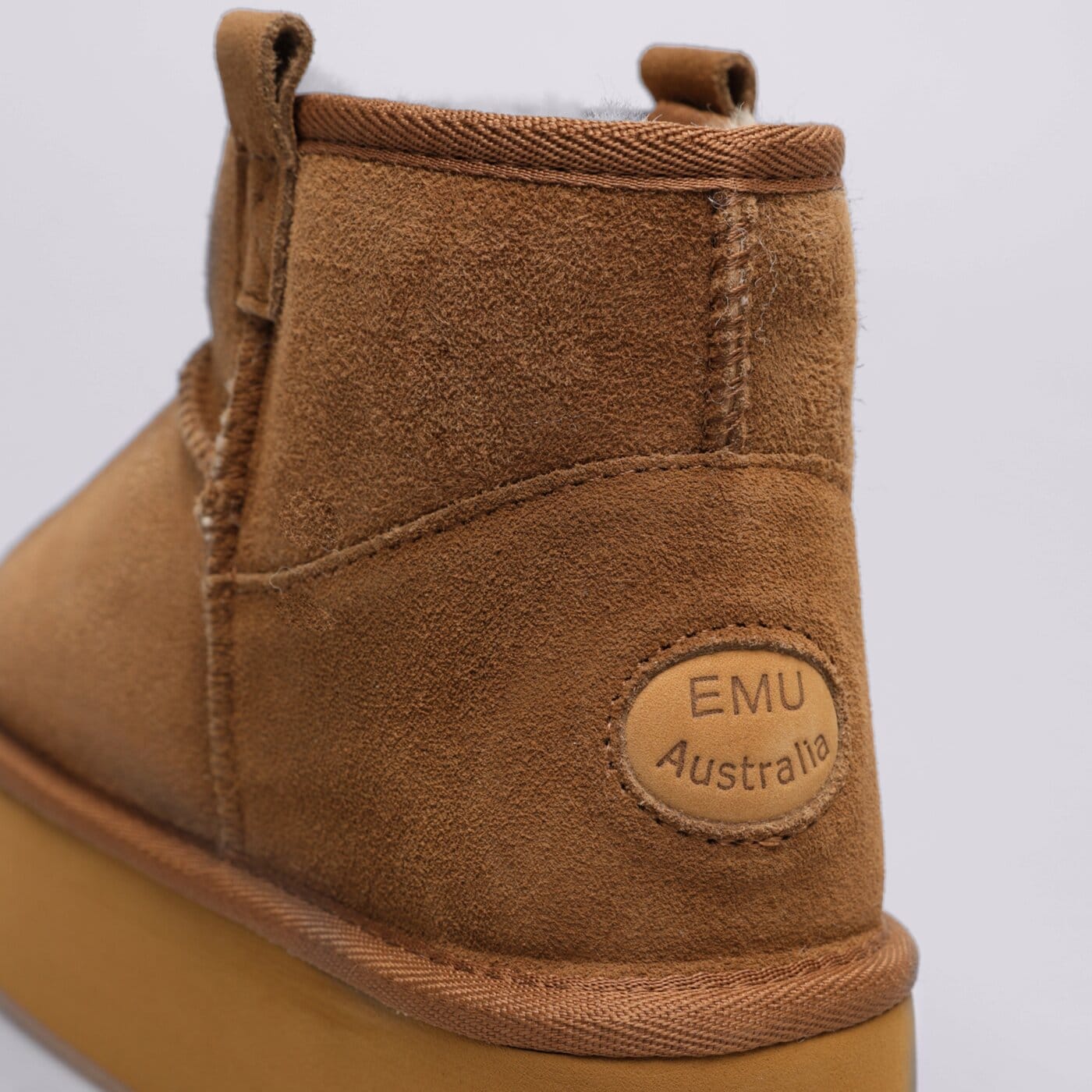 Дамски кежуал EMU AUSTRALIA FOYFLATFORM MICRO w13073chestnut цвят кафяв