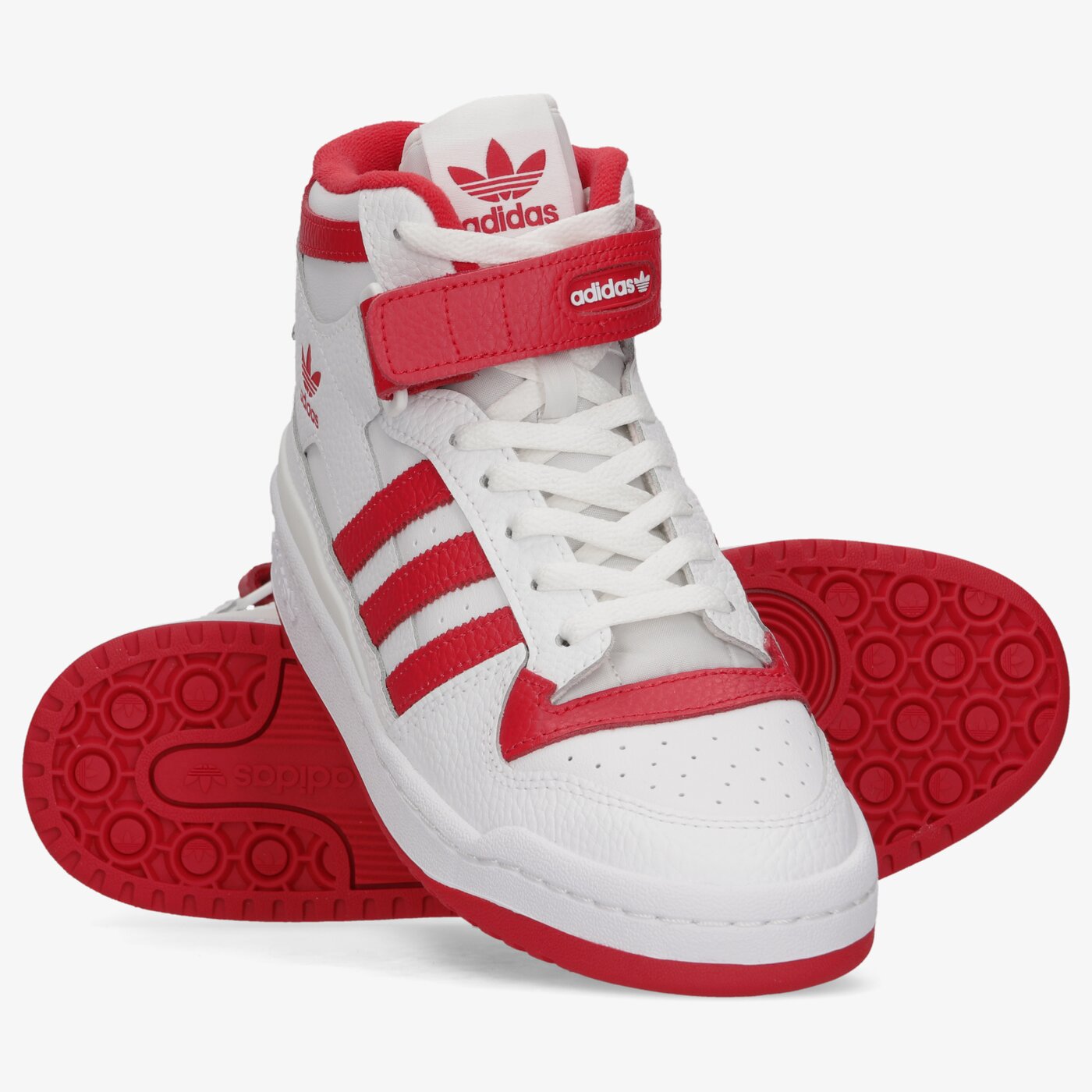 Мъжки маратонки ADIDAS FORUM MID gy5819 цвят бял