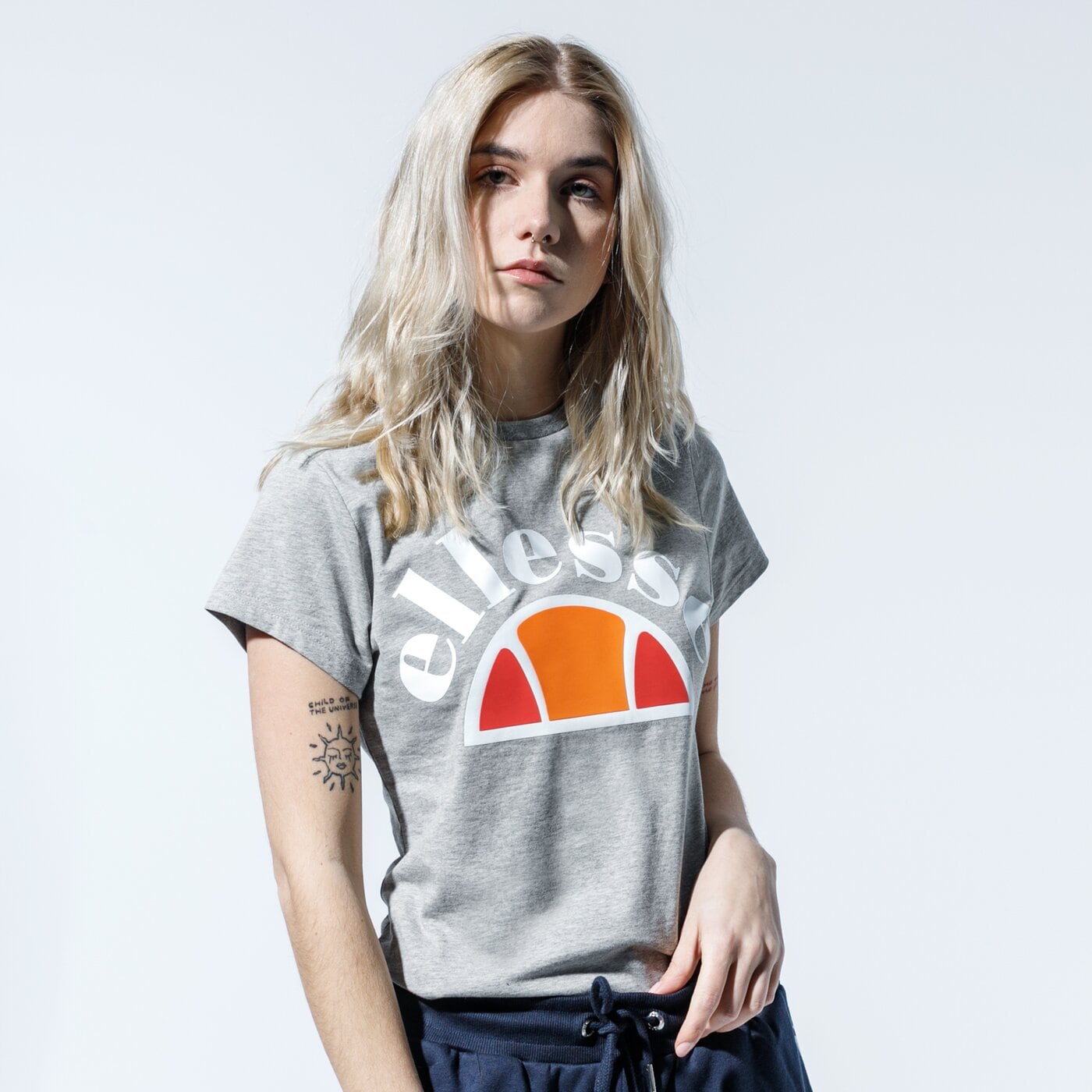 Дамска тениска ELLESSE ТЕНИСКА CINE sge09978greymarl цвят сив