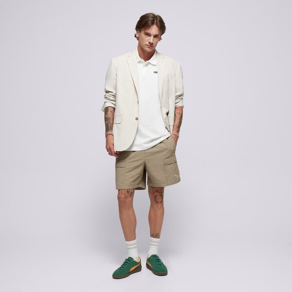 Мъжки къси панталони PUMA ШОРТИ WARDROBE ESS RELAXED CARGO SHORTS 6" WV 629656 83 цвят бежов