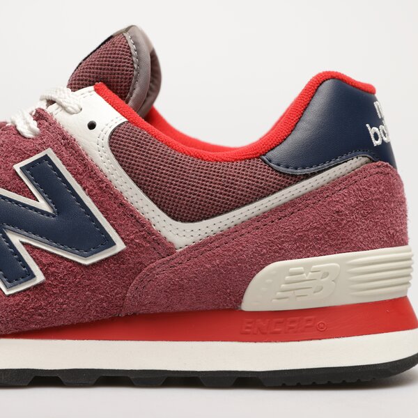 Мъжки маратонки NEW BALANCE 574  u574rx2 цвят бордо