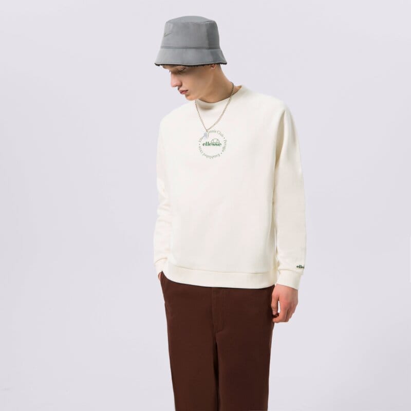 ELLESSE СУИТЧЪР VOLIERO SWEATSHIRT OFF WHT