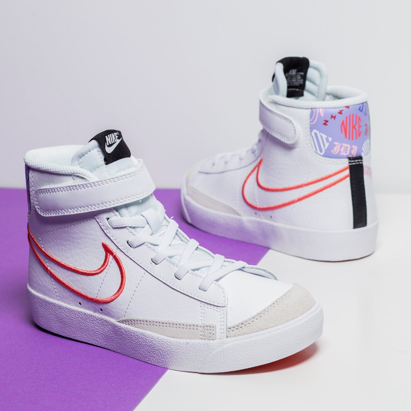 Детски маратонки NIKE BLAZER MID '77 SE dj0266-100 цвят бял