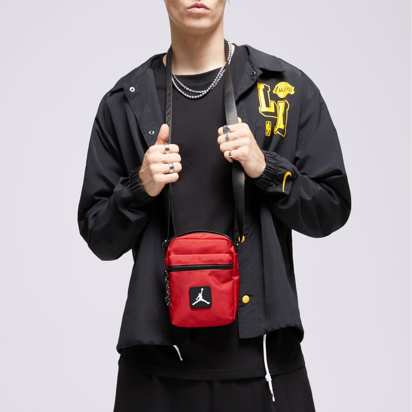 Дамска чанта за кръст JORDAN ЧАНТА CB-CROSSBODY BAG ma0892-r78 цвят червен