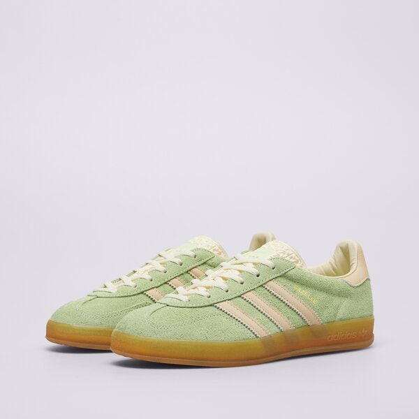 Дамски маратонки ADIDAS GAZELLE INDOOR W ie2948 цвят зелен