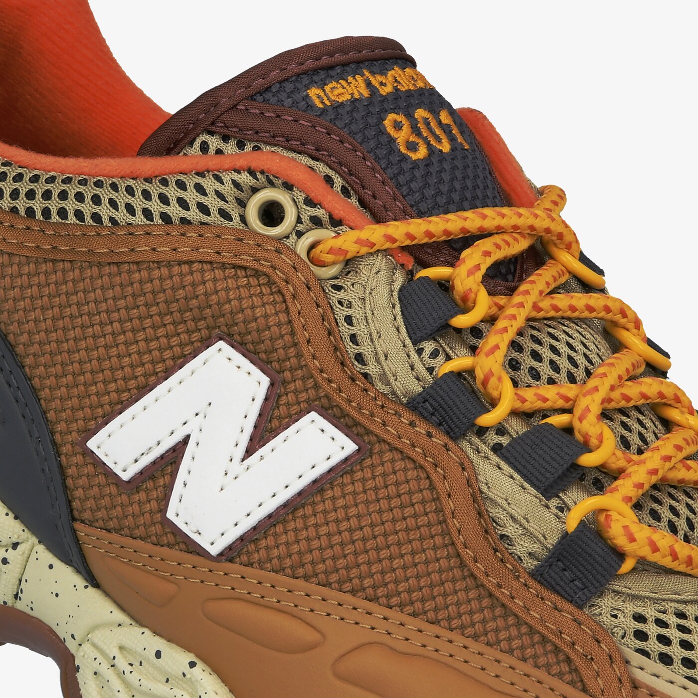 Мъжки маратонки NEW BALANCE ML801NEC ml801nec цвят кафяв