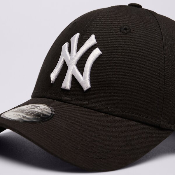 Детска шапка с козирка NEW ERA ШАПКА KIDS LE 940® NYY NEW YORK YANKEES BLKWHI 10879076 цвят черен